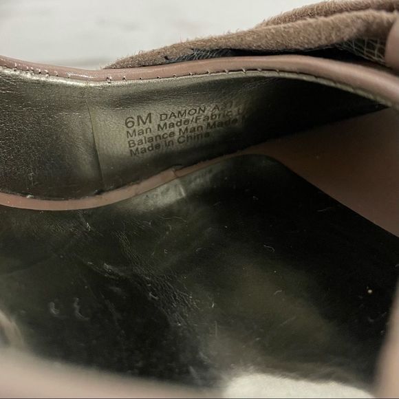 CARLOS Santana Taupe Peep Toe Heel Bow Tie Shoes Size 6 - Picture 11 of 13